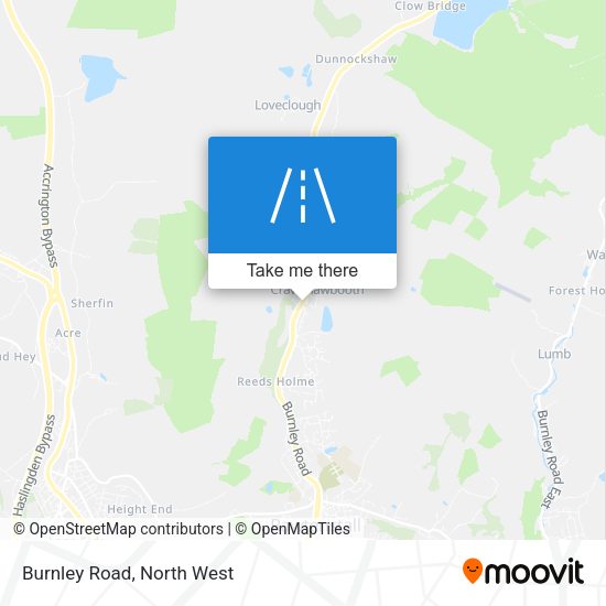 Burnley Road map