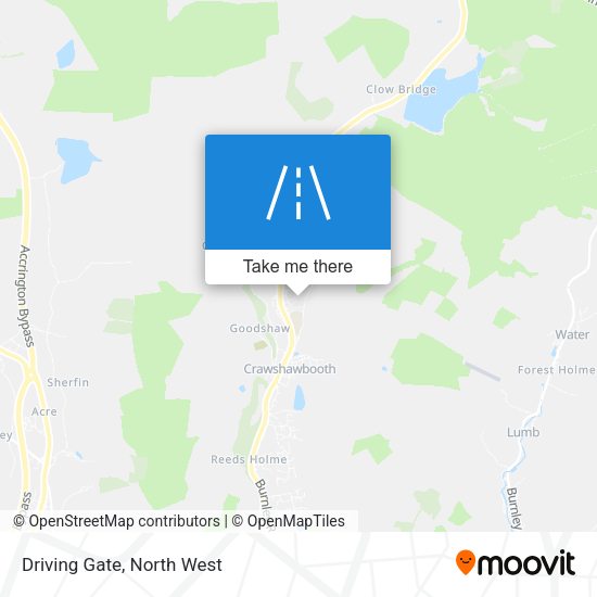 Driving Gate map