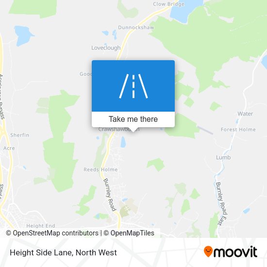 Height Side Lane map