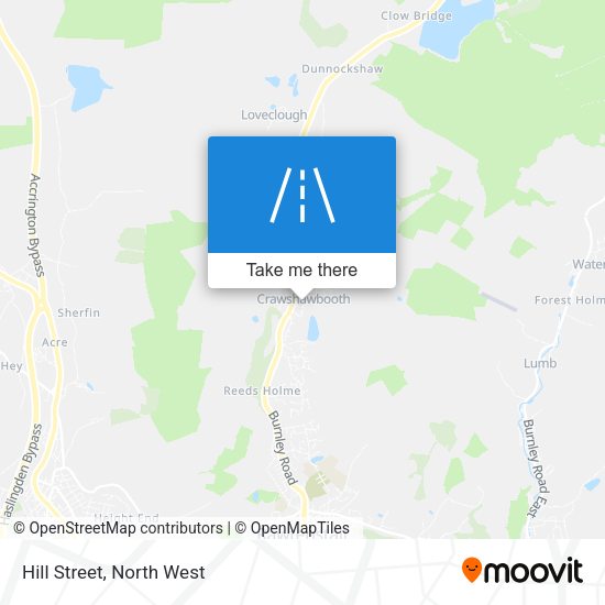 Hill Street map