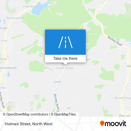 Holmes Street map