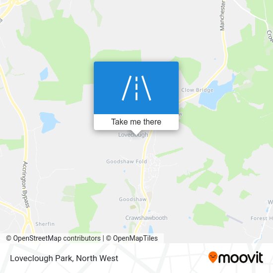 Loveclough Park map