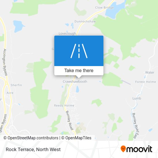 Rock Terrace map