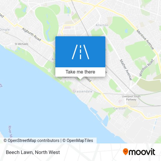 Beech Lawn map