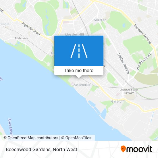 Beechwood Gardens map