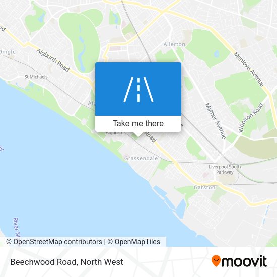 Beechwood Road map