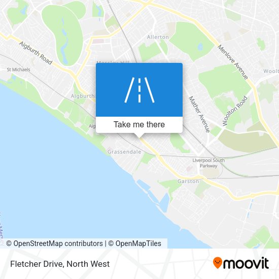 Fletcher Drive map