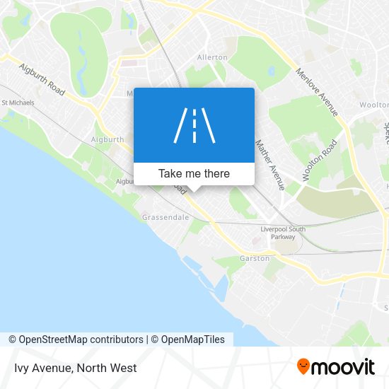 Ivy Avenue map