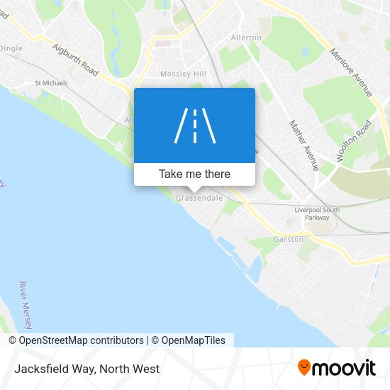 Jacksfield Way map