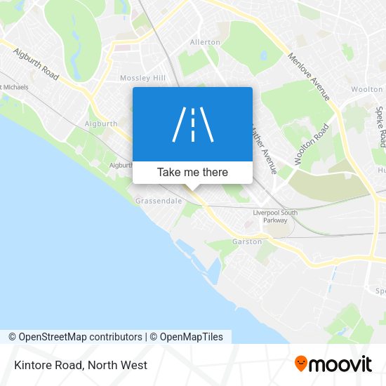 Kintore Road map