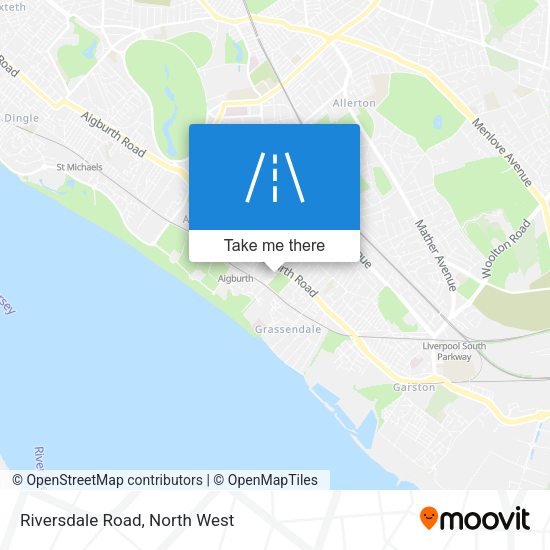 Riversdale Road map