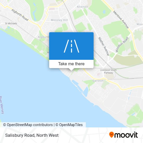 Salisbury Road map