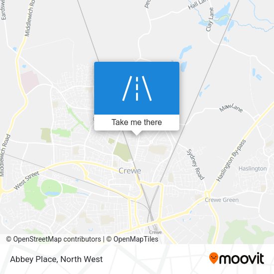 Abbey Place map