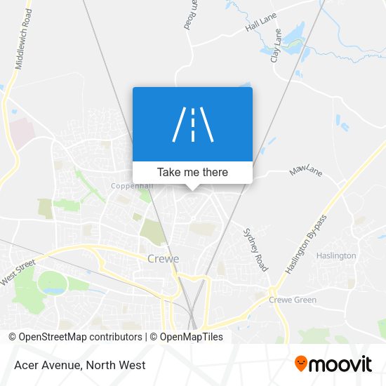 Acer Avenue map