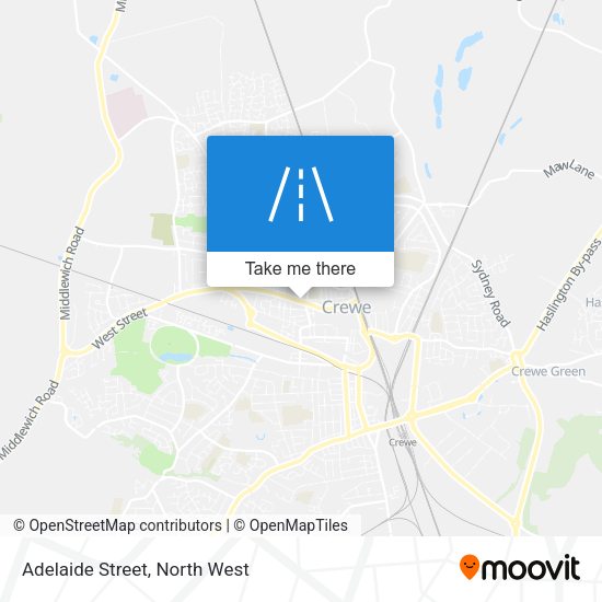 Adelaide Street map