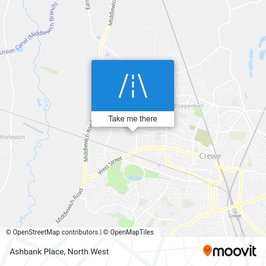 Ashbank Place map