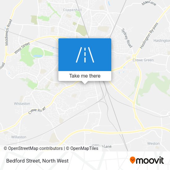 Bedford Street map