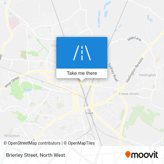 Brierley Street map