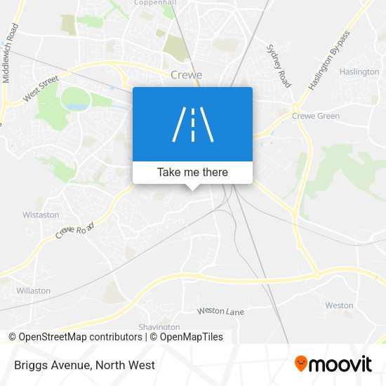 Briggs Avenue map
