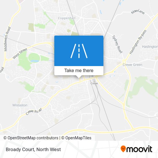 Broady Court map