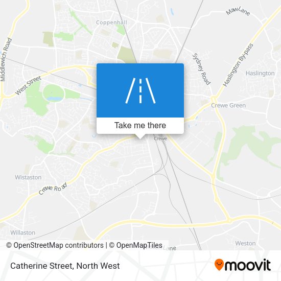 Catherine Street map