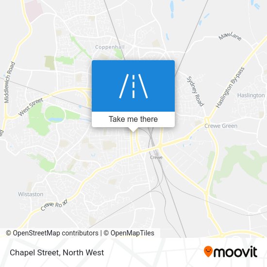 Chapel Street map