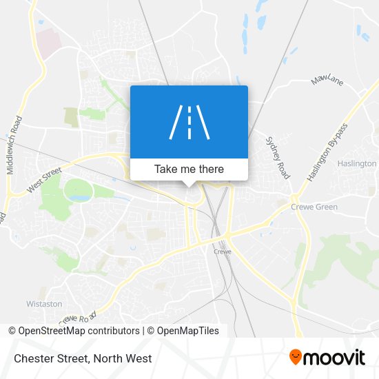 Chester Street map
