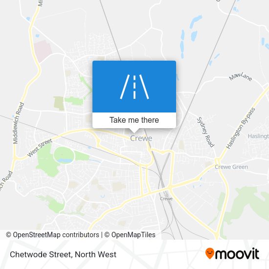 Chetwode Street map
