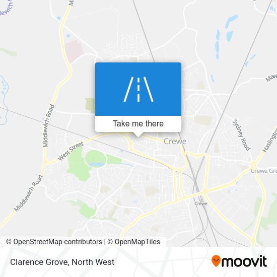 Clarence Grove map