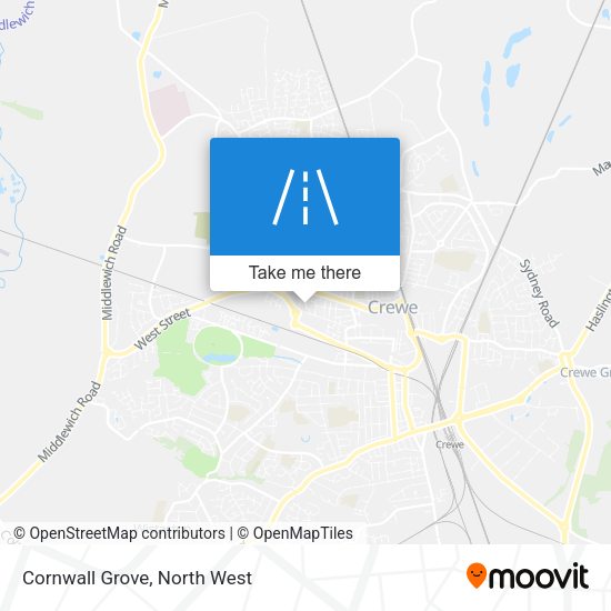 Cornwall Grove map