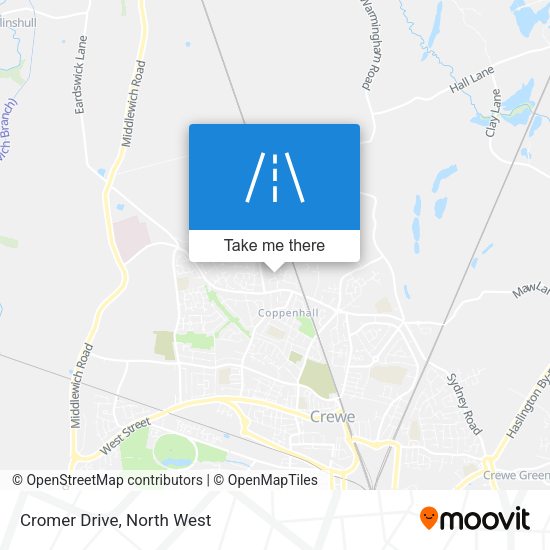Cromer Drive map