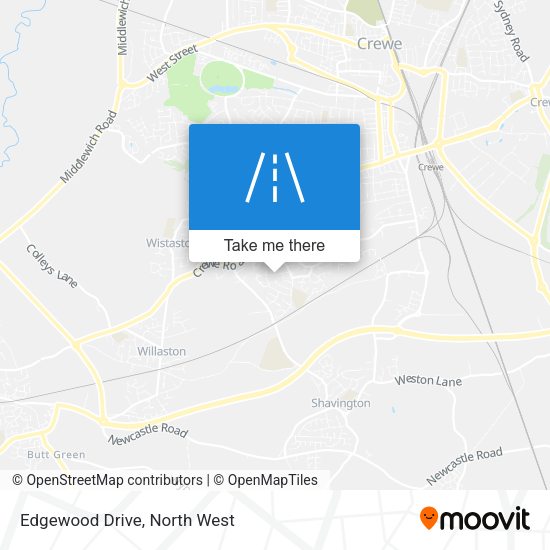 Edgewood Drive map