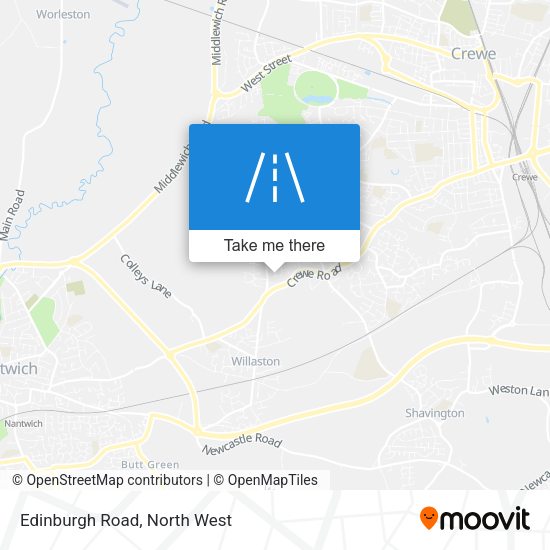 Edinburgh Road map
