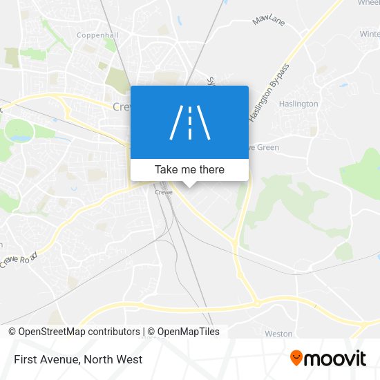 First Avenue map
