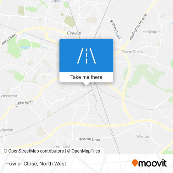 Fowler Close map