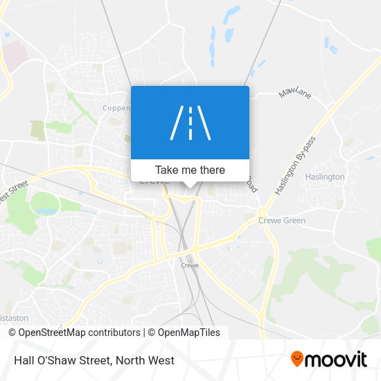 Hall O'Shaw Street map