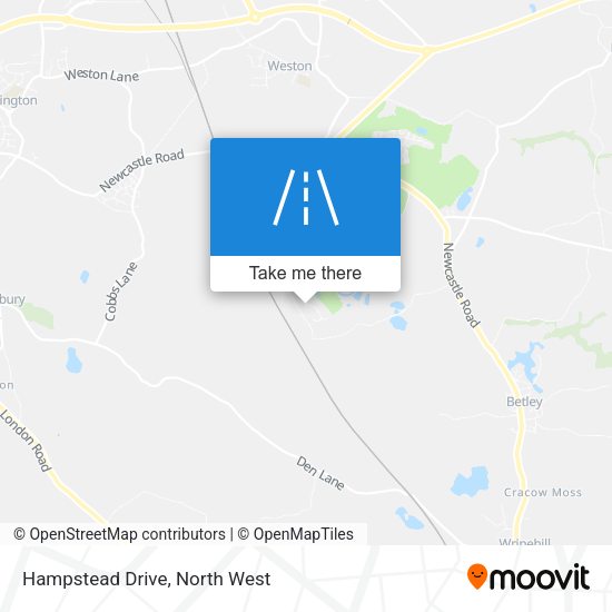 Hampstead Drive map
