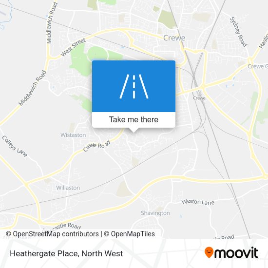 Heathergate Place map