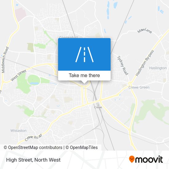 High Street map