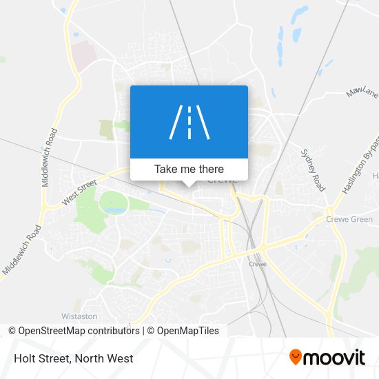 Holt Street map