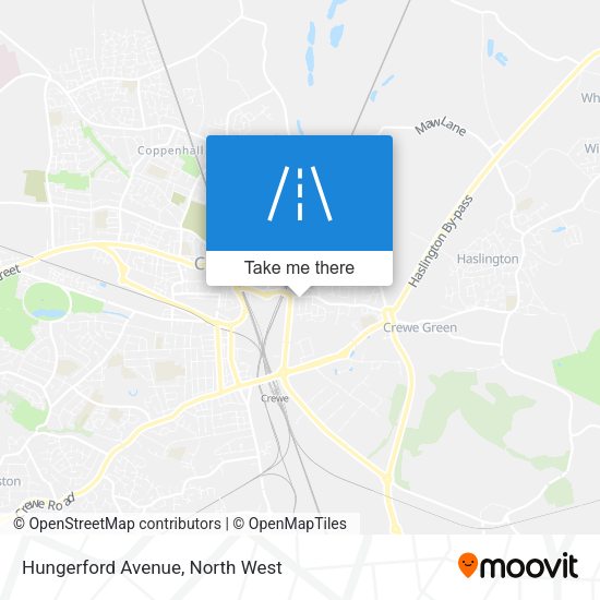 Hungerford Avenue map