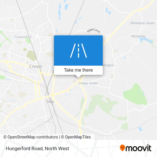 Hungerford Road map