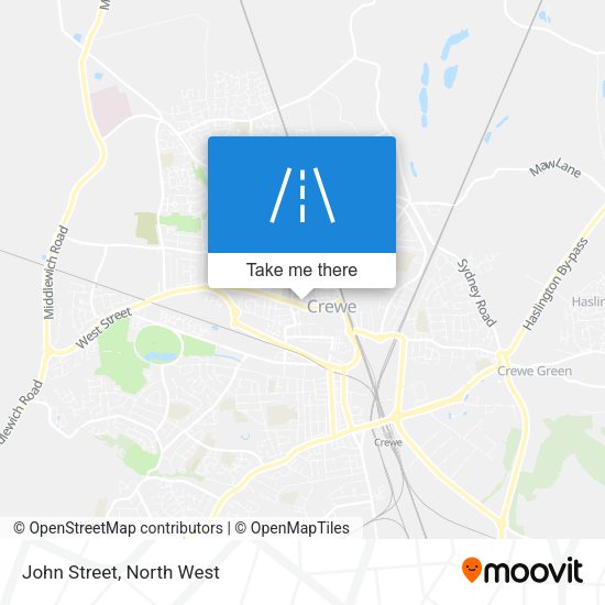John Street map