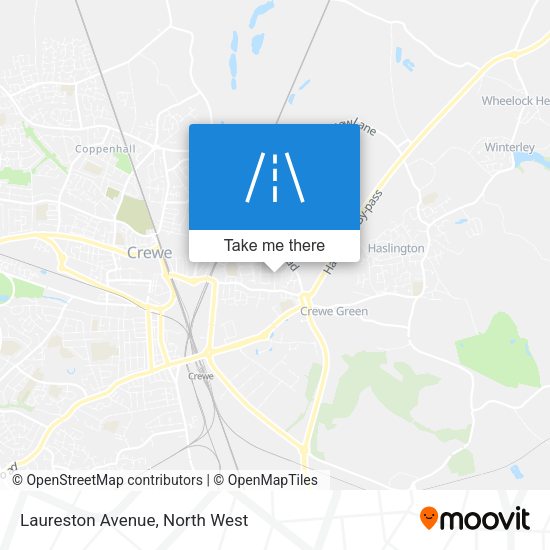 Laureston Avenue map