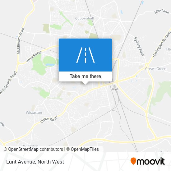 Lunt Avenue map