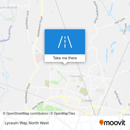 Lyceum Way map