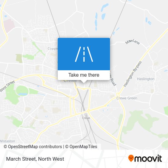 March Street map