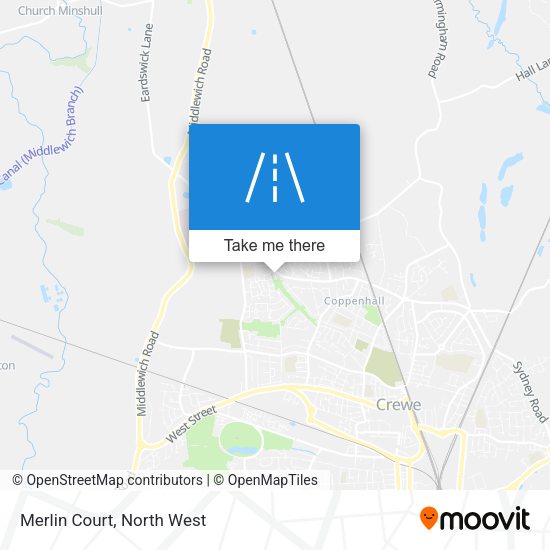 Merlin Court map