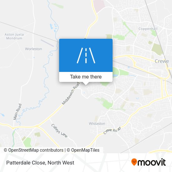 Patterdale Close map