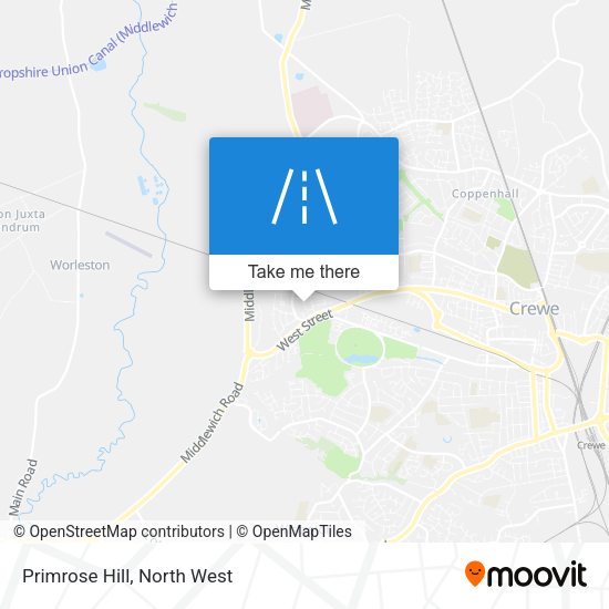 Primrose Hill map